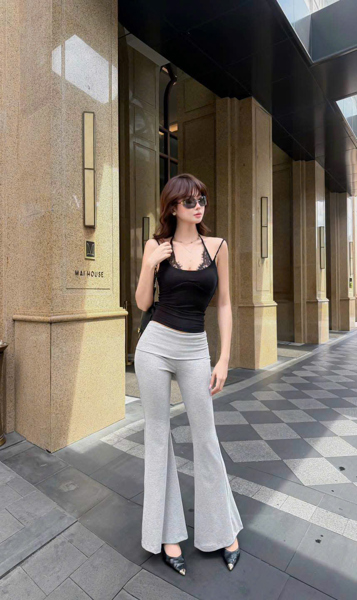 QUẦN LƯNG GẬP ỐNG LOE