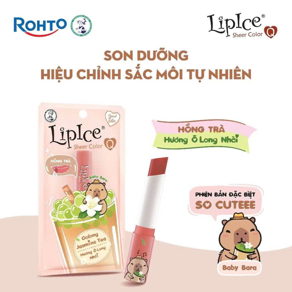 Son dưỡng Lipice - Hồng Trà(Hương Ô Long Nhài) - Ảnh 1