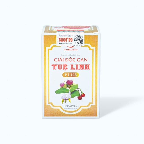 Viên Giải Độc Gan Tuệ Linh Plus (60 viên)