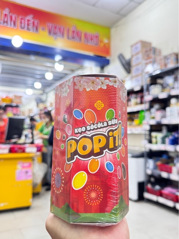 Hộp trụ socola Popit Phạm Nguyên 90g