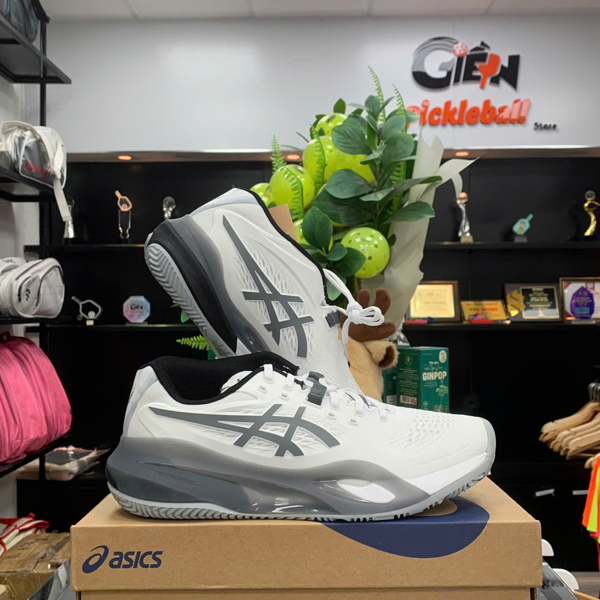 Giền Pickleball - Giày Asics Gel Resolution X PADEL 1041A492-100