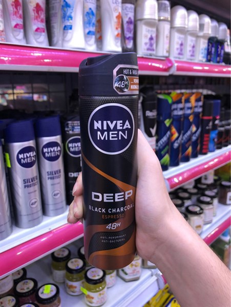 Xịt khử mùi Nivea deep Espresso 150ml