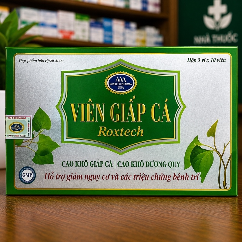 Viên giấp cá roxtech h/30