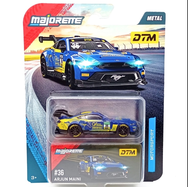 [SGTVN] Majorette Ford Mustang GT3 DTM #36 Dark Blue