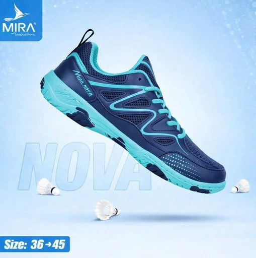 Giày cầu lông Mira Nova - Xanh đen