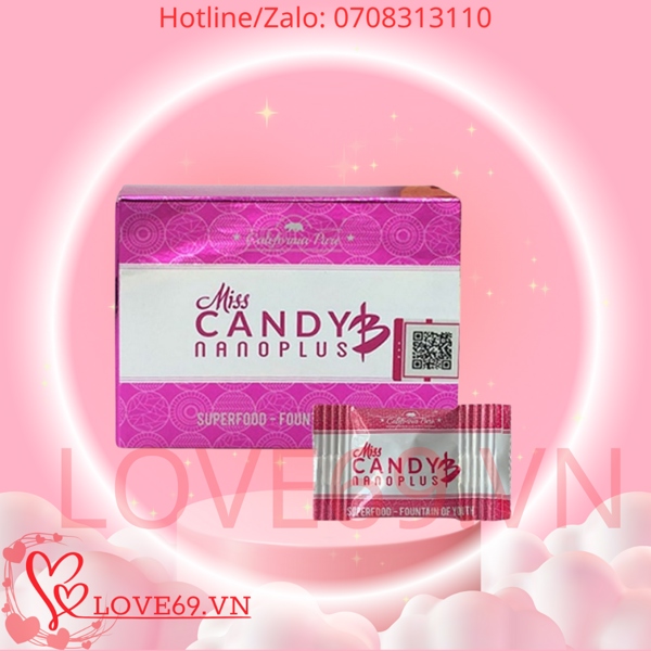 Kẹo Sâm Miss Candy B Nano Plus Kích Thích Nữ