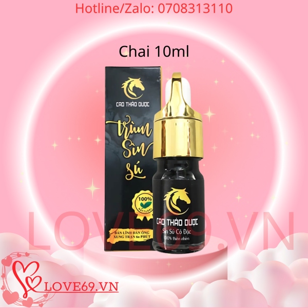 Xịt Kéo Dài Thời Gian Hệ Trùm Sìn Sú - Chai 10ml