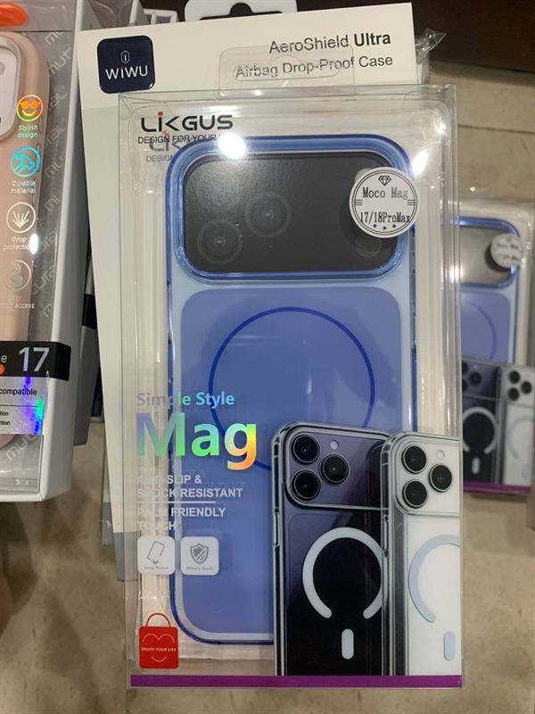 Ốp Likgus Moco Magsafe 17/ 18 pro max 6.9