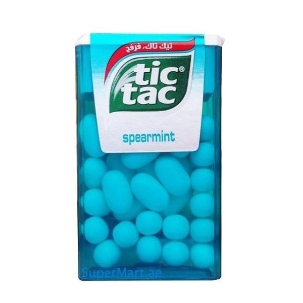 KẸO NGẬM TIC TAC HƯƠNG DÂU VÀ DÂU BẠC HÀ 14.5G