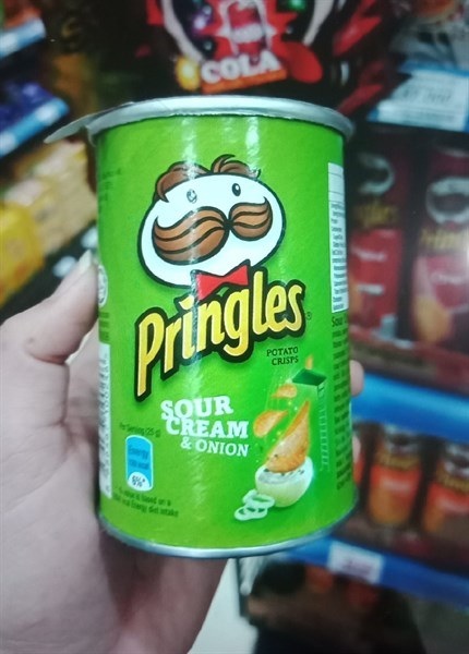 SNACK KHOAI TÂY SUOR CREAM & ONION PRINGLES SUOR CREAM & ONION 42G