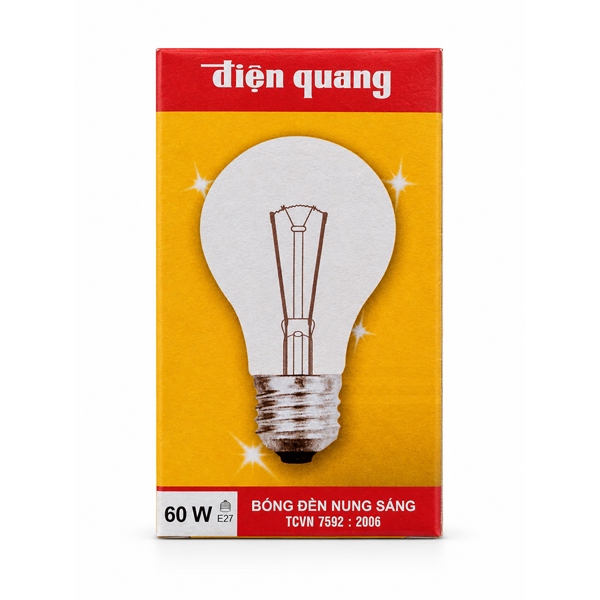 Bóng đèn nung sáng Điện Quang 60W E27 220V
