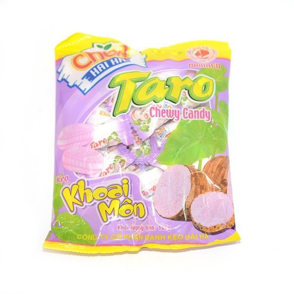 Kẹo Hải Hà chew vị khoai môn 100g