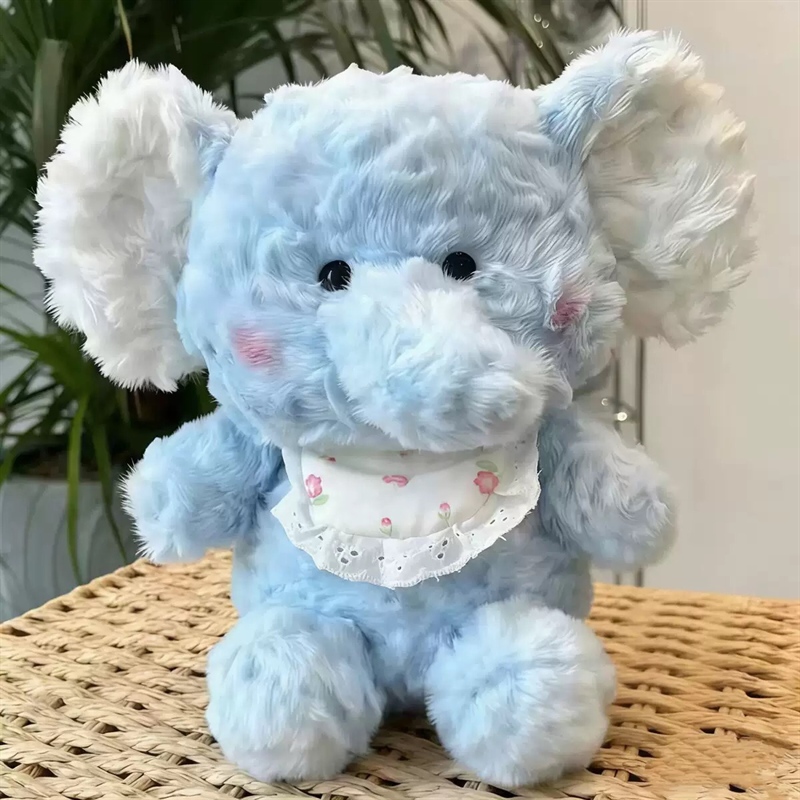 Gấu Bông Nhỏ - Voi xanh đeo yếm