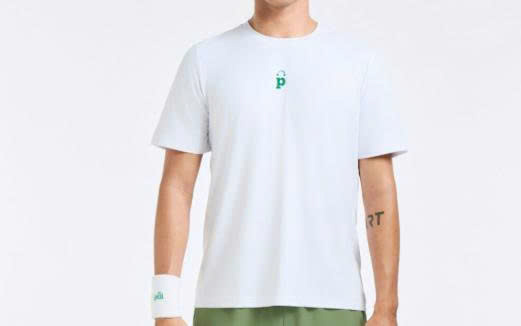 Giền Pickleball - Áo T-shirt Nam cổ tròn tay thường - Trắng 10