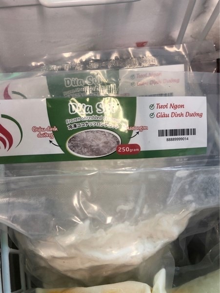Dừa Non Cắt Sợi