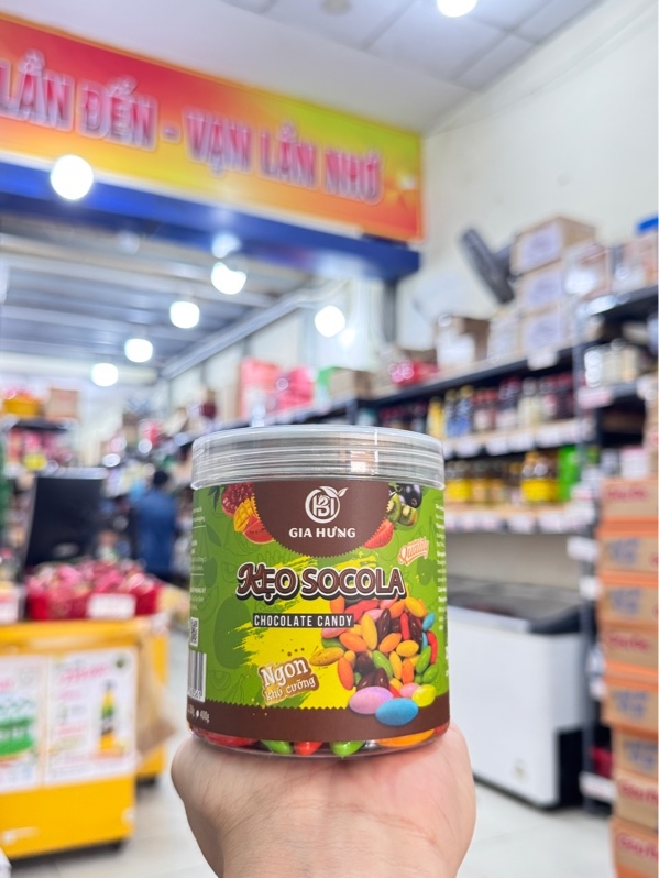 Hủ kẹo socola Gia Hưng 350g