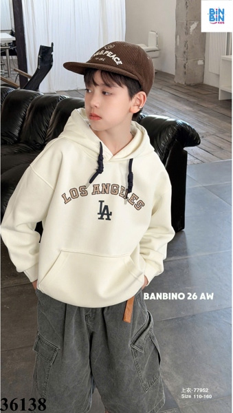 36138 Áo Hoodie LA kem