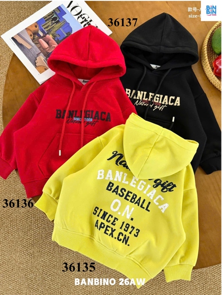 36136 Áo Hoodie BANLE đỏ