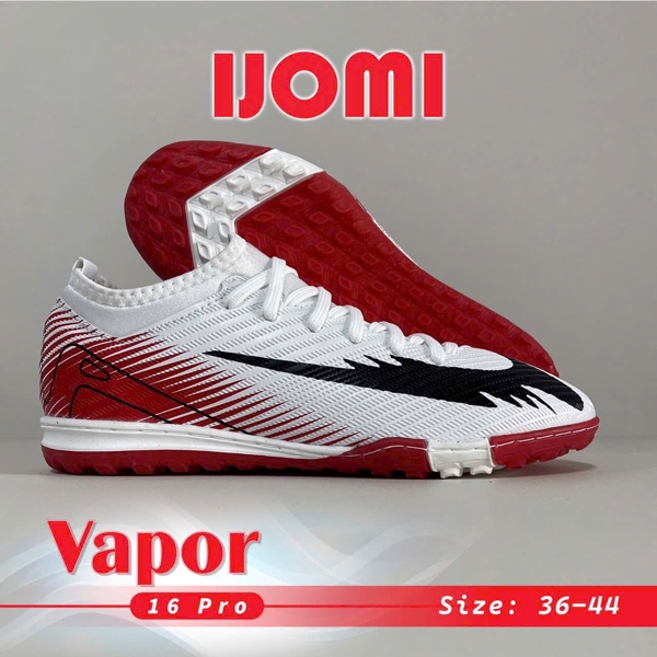 Giày bóng đá trẻ em IJOMI - Trắng đỏ