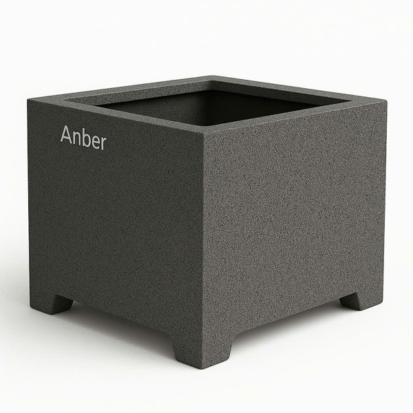 Chậu composite Anber SANTO + Chân đế H5cm + Aqua PLus