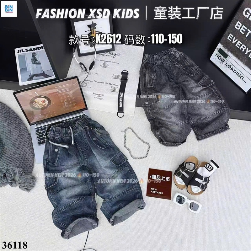 36118 Quần dài Jean xanh XSD