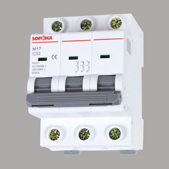 Aptomat (MCB) 3 pha M24-3P63A