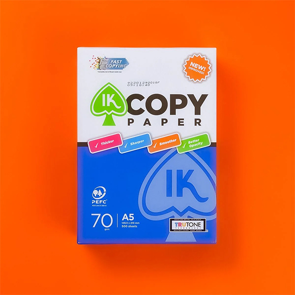 Giấy photocopy IK Copy Paper A5 70gsm 500 tờ