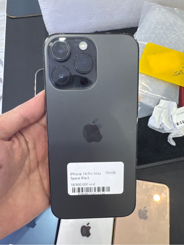 Ip 14 pm 256 black có sim