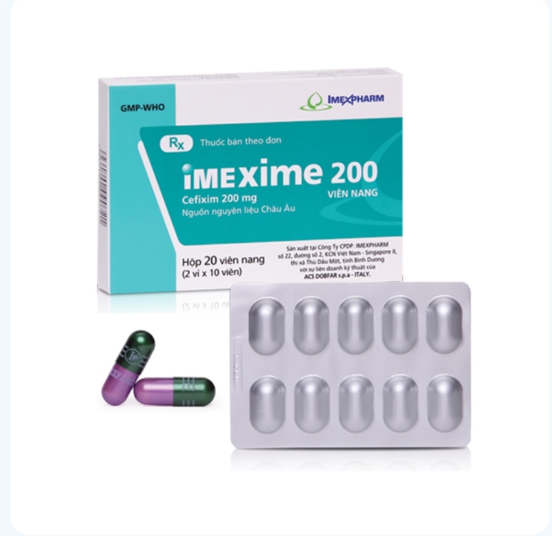 Imexime 200 Hộp/20, T/3000 viên