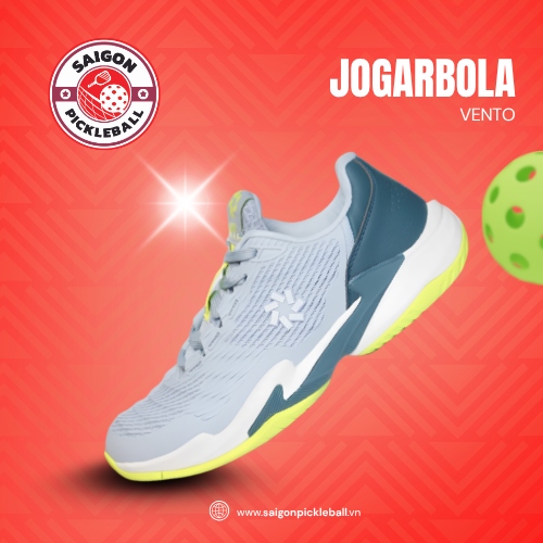 Giày Thể Thao Pickleball Jogarbola Vento - Gray Blue