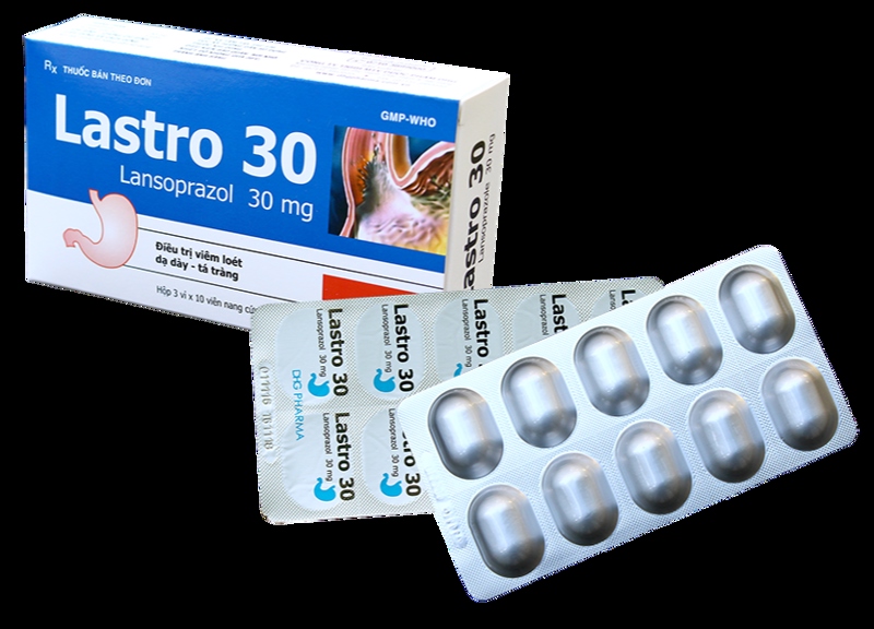 Lastro lansoprazole 30mg dhg (h/30v)