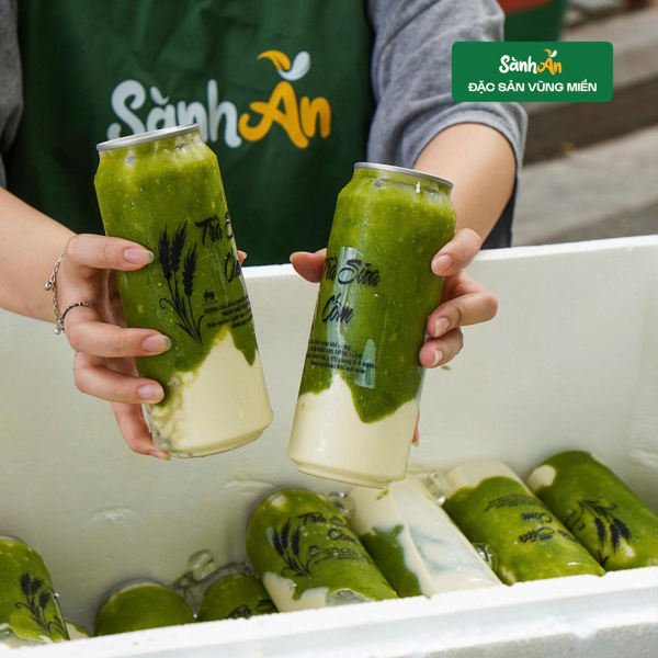 Trà sữa cốm xào 500ml