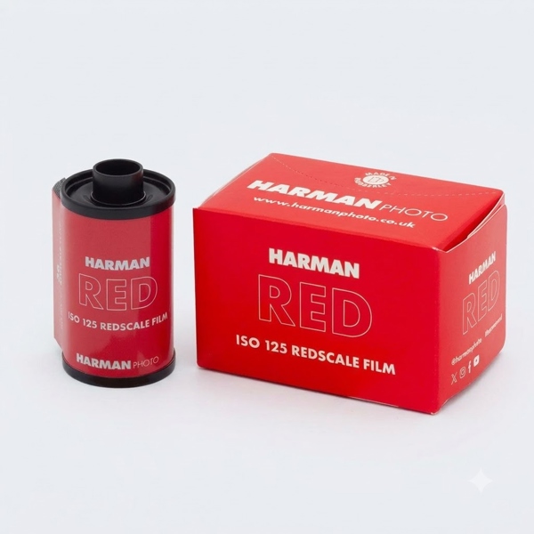 Phim âm bản màu dạng cuộn Harman Red 125 135-36