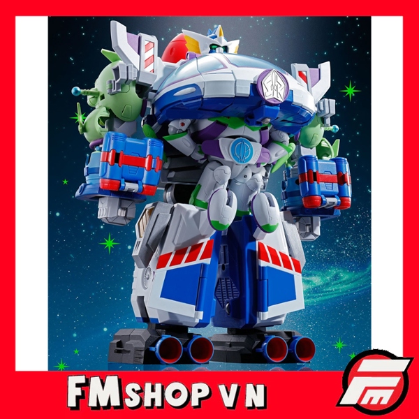 (2ND) CHOGOKIN TOY STORY COMBINATION BUZZ THE SPACE RANGER ROBO