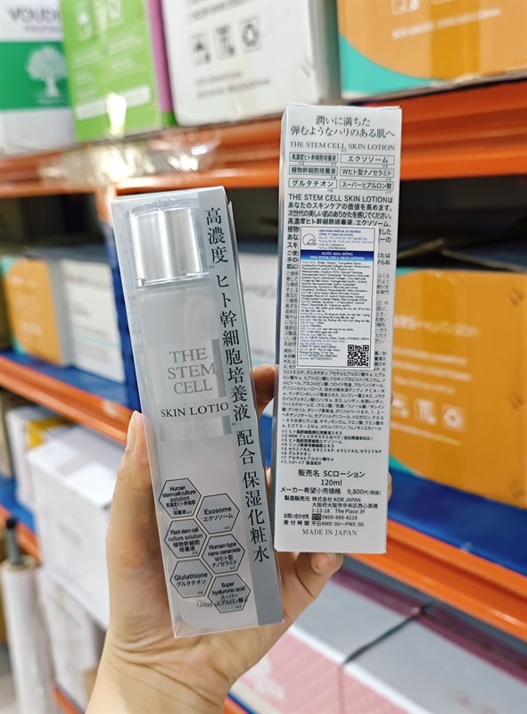 (VAT) Nước hoa hồng Toner THE STEM CELL SKIN LOTION 120ml