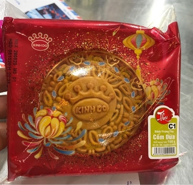 Bánh Trung Thu Kinh Đô Cốm Dừa Không Trứng C1