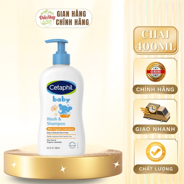 Sữa tắm gội Cetaphil hoa cúc 400ml