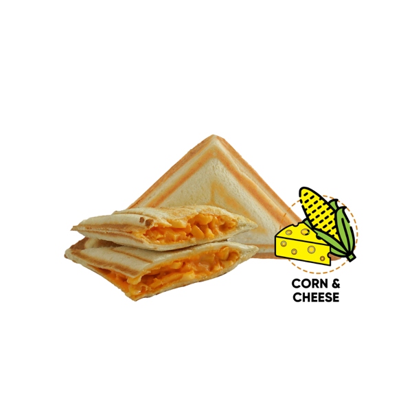 Bánh mì nướng nhân bắp phô mai (85g)