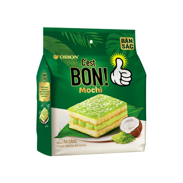 Bánh c'ét Bon Mochi cốm dừa 5P
