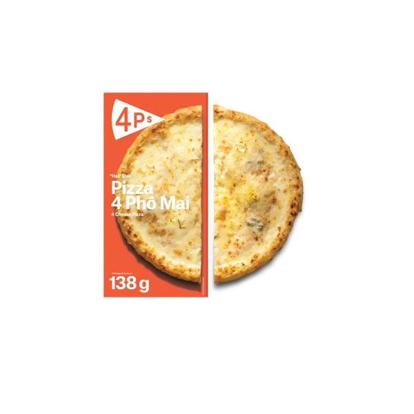 Pizza Napoli 4 loại Phô mai - Nửa bánh