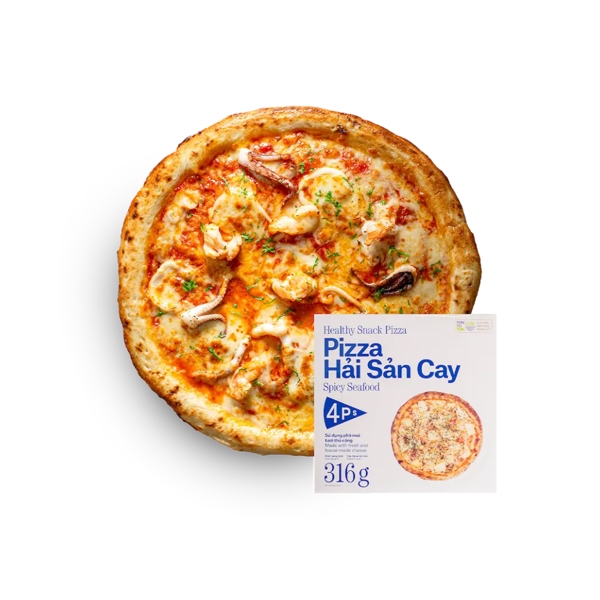 Pizza Napoli Hải Sản Cay 23Cm