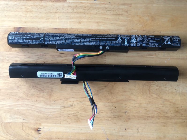Pin AC Aspire AS16A5K (ZIN) – 4 CELL F5-573, E5-475, E5-476, E5-523, E5-533, E5-575, E5-576, ES1-422, ES1-432, V3-374, Travelmate P249 – F5-573
