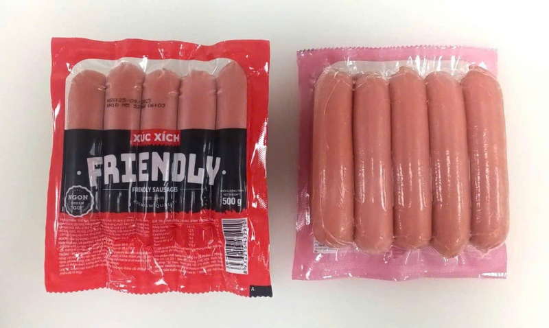 Xúc xích Frendy Lc gói 500g/gói