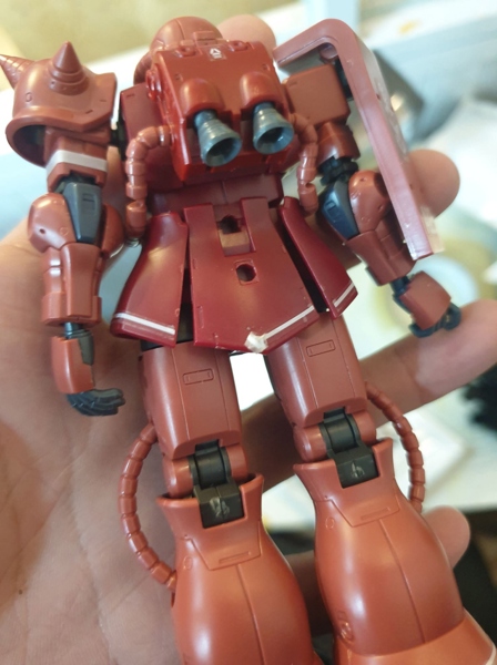 Mua bán (NOBOX-CÓ TT) HG MS-06S ZAKU II (RED COMET VER.)