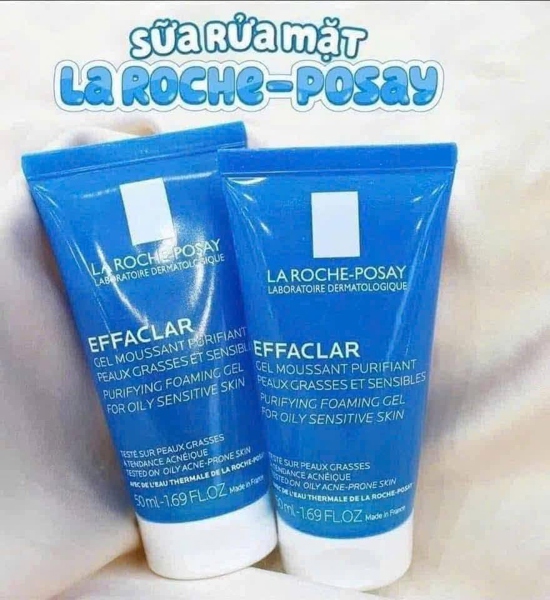 Sữa rửa mặt La Roche-Posay 50ml mini chính hãng