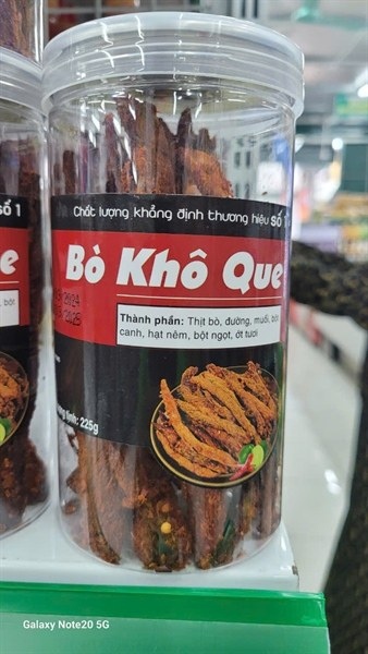 Bò khô que 225g