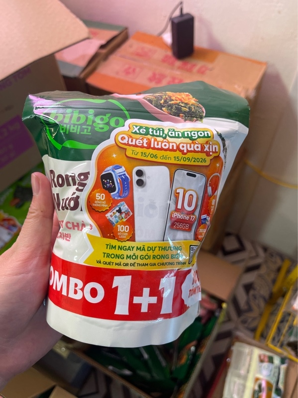 BBG rong biển chà bông tôm 30g