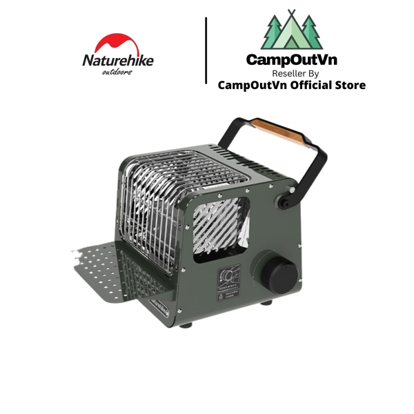 Lò sưởi gas mini đa năng NatureHike CNK2300CW018 cắm trại dã ngoại campoutvn A908