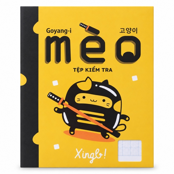 Tệp kiểm tra 5 ô ly Xingo XBKTB02 100gsm