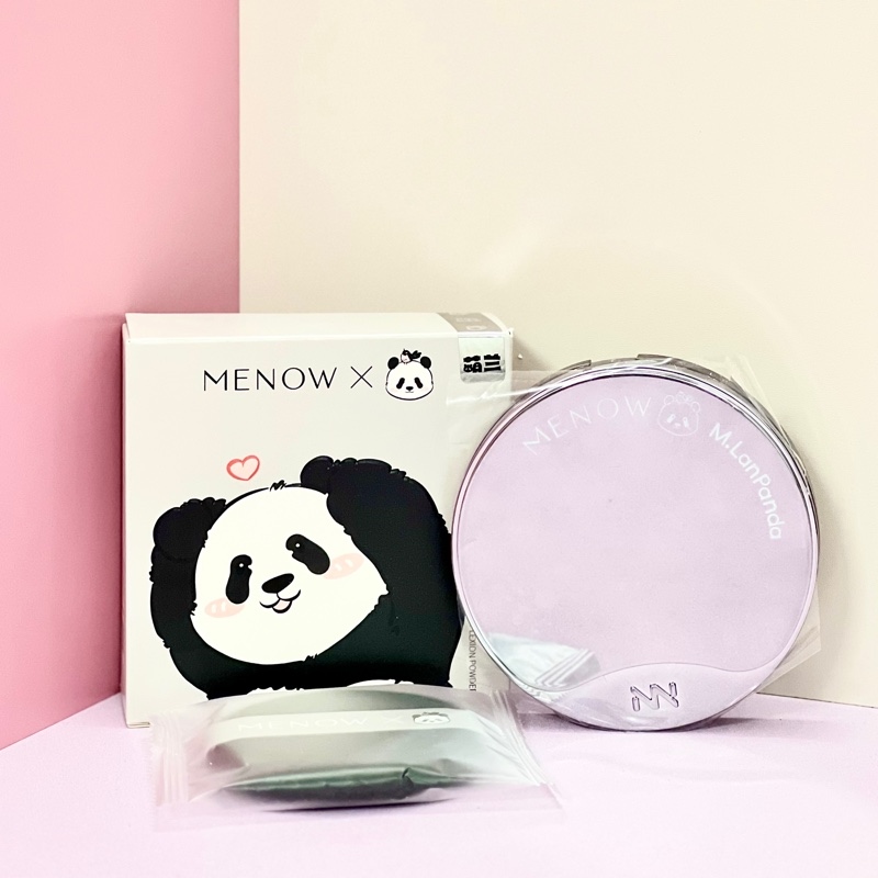 [188-191-195] MENOW - Phấn phủ khổng lồ PANDA 21g - P05